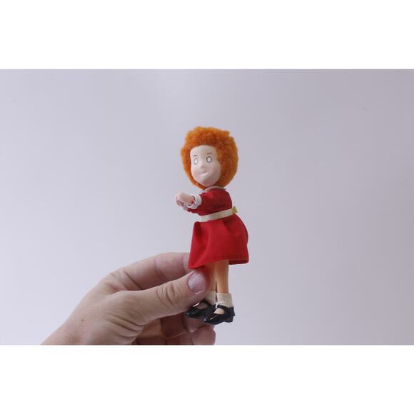 1982, Applause, Little Orphan Annie, Clip-on, Small Doll, Hugger, ~ 250113-WH 34 - Picture 1 of 3